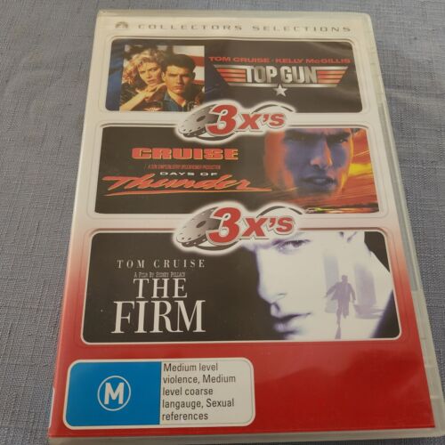 Top Gun / Days Of Thunder / The Firm (DVD) Region 4 Free Postage - Picture 1 of 6