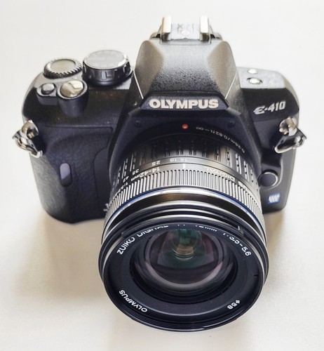 Olympus E-410 10 MP Digital SLR Camera + Zuiko 14-42mm/f3.5 & 40-150mm ...