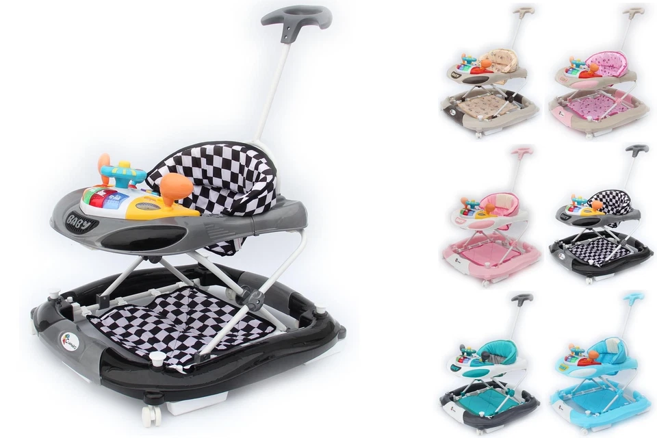 CLAMARO Lauflernhilfe Gehfrei Laufhilfe Baby Walker Babywalker Babywippe gehhilfe kind