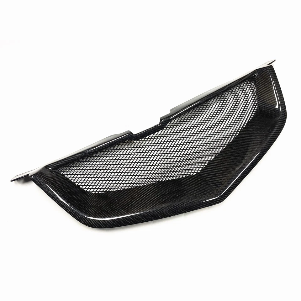 For Acura TL 2007-2008 Front Bumper Grille Grill Honeycomb Style Carbon Fiber - Изображение 4 из 4
