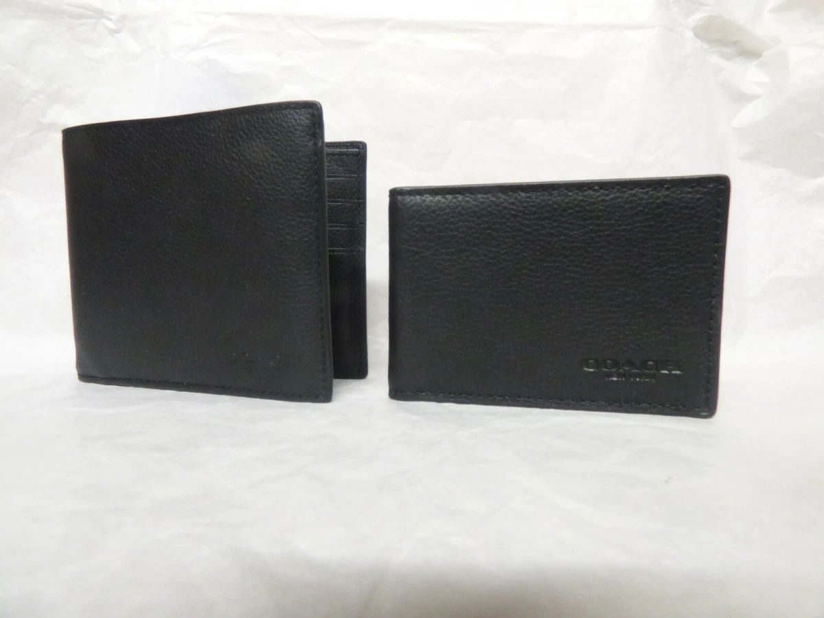 Coach mens coin wallet new arrivals