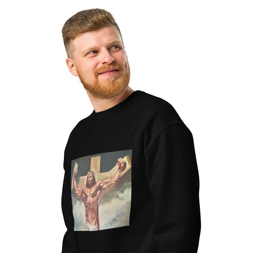 Sudadera de manga larga Buff Jesus cuello redondo - Imagen 3 de 16