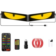 Devil Eyes Light for Cars, 2-Pack LED Eyes for Car Windshield with Perfect