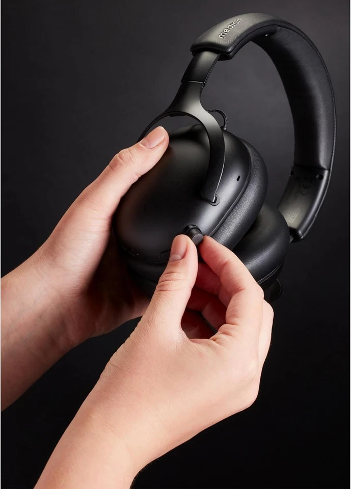 MEDION HX-1 Pure Bluetooth Over-Ear Kopfhörer – 100h Akku, Noise Isolation, IPX4 - Bild 3 von 4