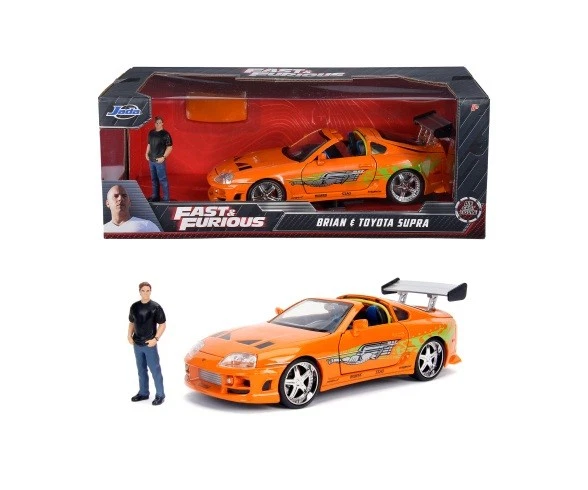 Jadatoys 9330738314R00 - 1:24 Fast & Furious 1995 Toyota Supra - Neu - Bild 1 von 1