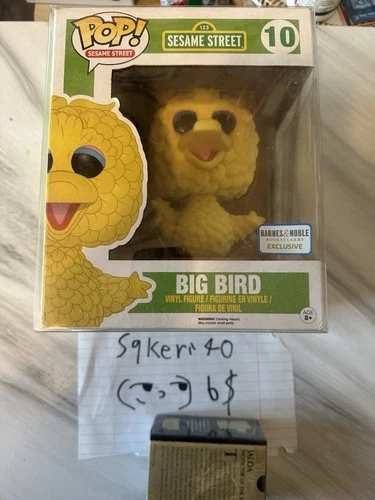 Funko Pop! Vinyl Super 6 in: Sesame Street - Big Bird (Flocked)
