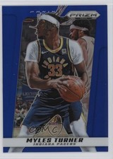 2024-25 Panini Prizm Deca Blue Prizm 7/149 Myles Turner #103 14mf