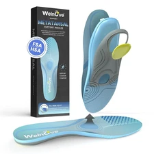 Metatarsal Insoles, Pain Relief for Men & Women - Support for Metatarsalgia, ...