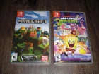 Minecraft Nickelodeon All-Star Brawl Spongebob 4 Nintendo Switch Console System