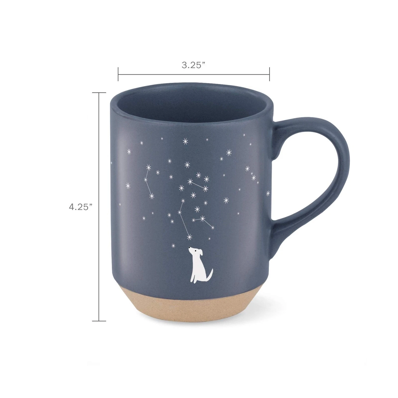 Pet Shop by Fringe Studio Celestial Dog Stoneware Mug