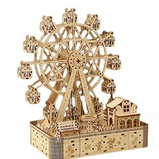 PASJO Puzzle in legno per adulti 3D Puzzle Bassotto 300 pezzi Scatola in legno Mini-cavalletto Puzzle in legno effetto 3D Cane