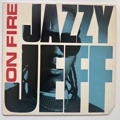 JAZZY JEFF ON FIRE LP 1985 JIVE PROMO Record Exc