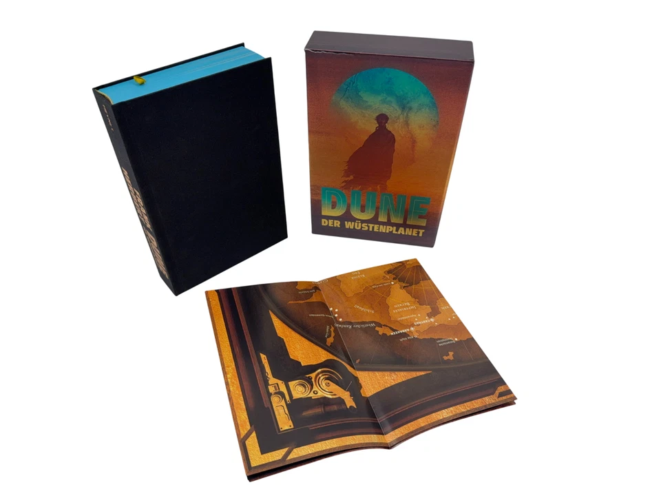 Frank Herbert - Dune - Der Wüstenplanet - gebundene Luxusausgabe im Schuber 2023 - Bild 2 von 4
