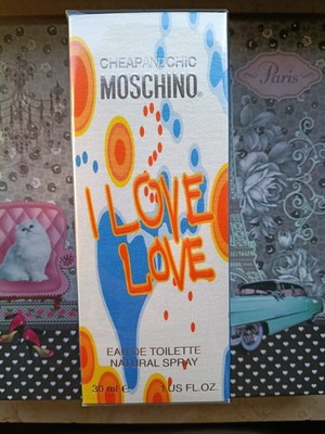 Moschino Cheap and Chic I love love Eau de Toilette 30ml NEU