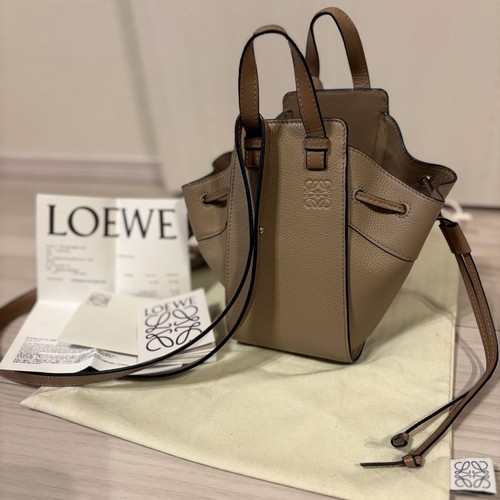 LOEWE hammock bag mini sand