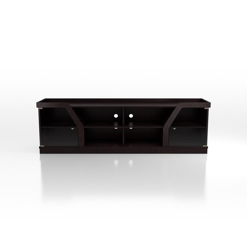 Contemporary 70in Entertainment Canter Media Storage Console with Storage - Picture 5 of 8