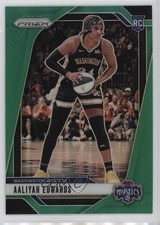 2024 Panini Prizm WNBA Green Prizm Aaliyah Edwards #70 Rookie RC 0ly5