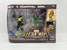 Hasbro Marvel Legends CABLE & MARVEL GIRL  2007 6    Figure Set  Walmart Exclusive