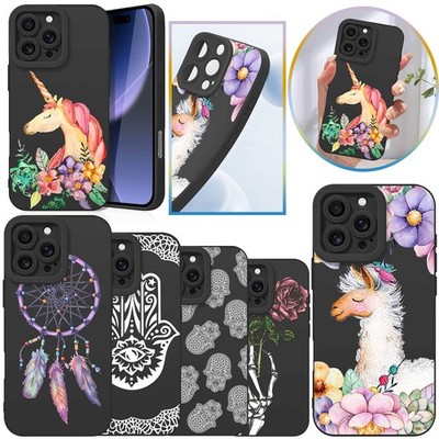 Gorgeous Silicone Phone Case For iPhone Air 17e 15 16 Pro Samsung S25 S26+ Cover
