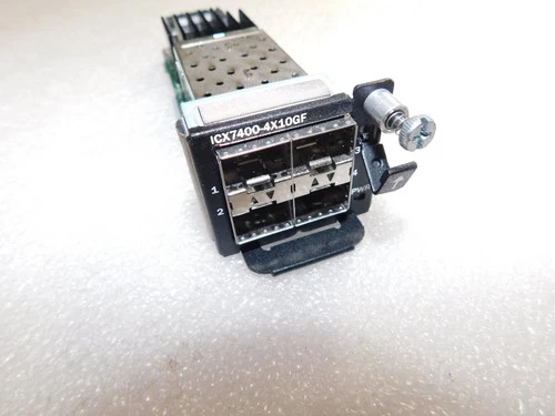 RUCKUS BROCADE ICX7400-4X10GF 10GB SFP+  4 PORT EXPANSION MODULE