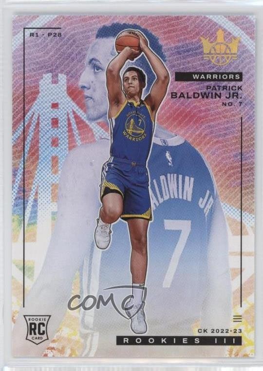 2022-23 Panini Court Kings Rookies III Patrick Baldwin Jr #138 Rookie RC 0t2