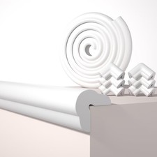 Edge Protector for Baby Proofing, 6.6FT 0.67   Th L-Shape Air Buffering Soft N...