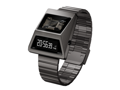 NEW】Cyber style, benlydesign S3000, Digital Watches for men, Back 