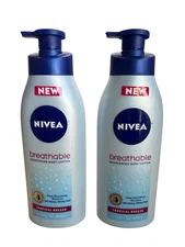 Nivea Breathable Topical Breeze Nourishing Body Lotion 13.5 fl oz (Lot Of 2)