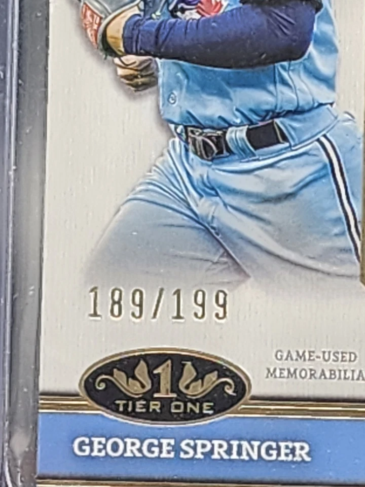 2014 Topps Tier One George Springer 189/199 - Image 3 of 3