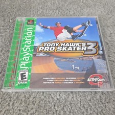 Tony Hawk's Pro Skater 3 (Sony PlayStation 1, 2001, PS1) Complete, Authentic