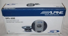 Alpine SPS-600 6-1/2" 6-3/4" 2-Way Component Car Audio Speakers 240W Peak New