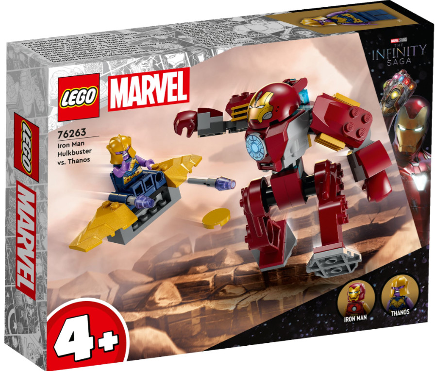 Lego Marvel Studios The Infinity Saga 76263 Iron Man Hulkbuster vs. Thanos - Neu - Bild 7