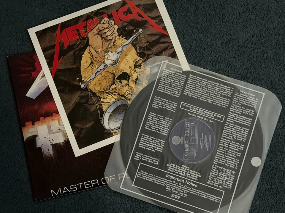 Metallica Master of Puppets · Lp · 1989, photo 4 of 5