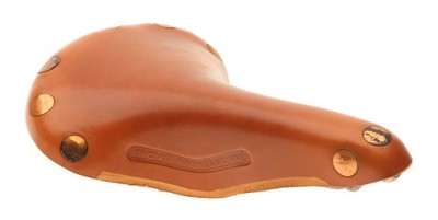 Brooks Team Pro Special Saddle Titanium Rails Hard Leather Cover