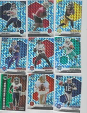 2021 Panini Mosaic Football - RC - Inserts - Pink Camo - Green - Mosaic - Silver