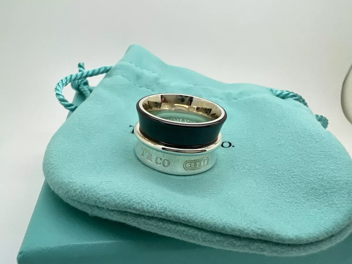 Tiffany concave deals ring