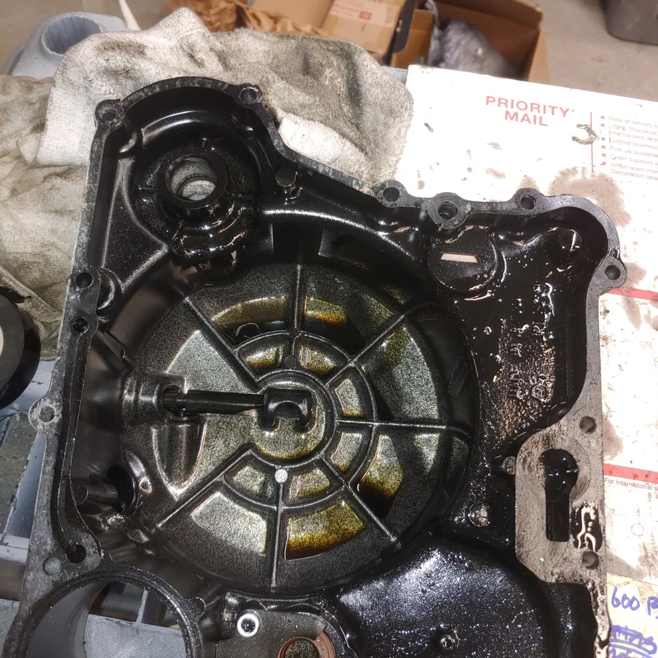 1986 川崎 KL600B 离合器套 右保护套 — 第 3/4 张图片