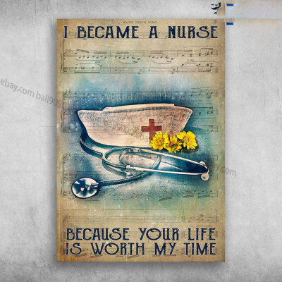 Nurse And Stethoscope, Music Sheet - I Became A Nurse, Because Your Life, Is ...