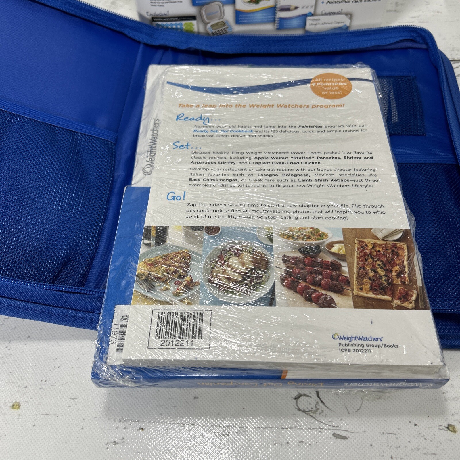 Weight Watchers Deluxe Member Kit Points Plus 2012 with Zippered Case