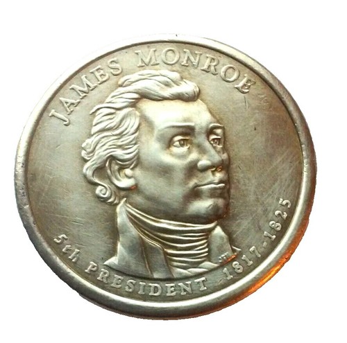 2008 D $1 President James Monroe Presidential Golden Dollar 1-Coin