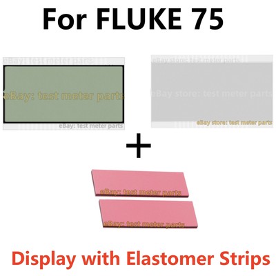 For Fluke 75 Digital Multimeter LCD Display Screen Replacement W/Connector Kit