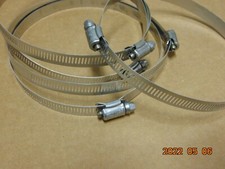 LOT OF 10 Stainless hose clamp 4" inch - 6" inch  IDEAL Tridon 620-088 series