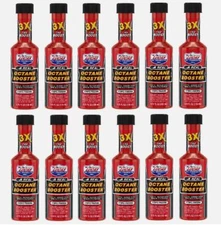 Lucas Oil 10930 Set of 12 Octane Booster Fuel Additive 5.25 Ounce Bottles