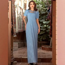 Dubai Women Muslim Abaya Long Maxi Dress Turkey Kaftan Modest Robes Islamic Gown