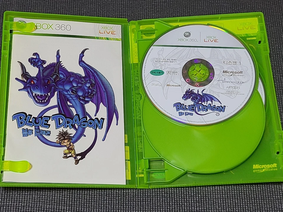 Microsoft XBOX360 Blue Dragon Retro Game Korean Version for MS Console Computer - Image 4 of 4