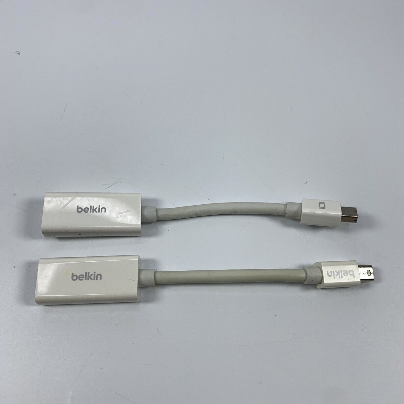 Lot of 2 Belkin Mini Displayport to HDMI Adapter Mini DP Video A