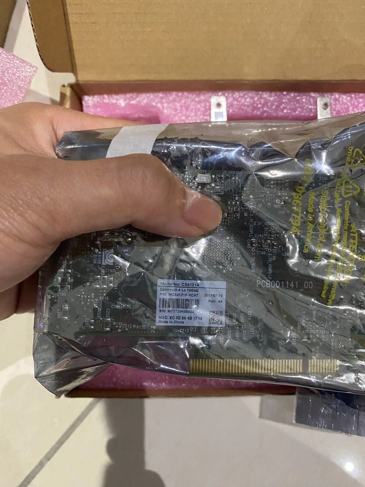 Mellanox CX4121A MCX4121A-XCAT ConnectX-4 10Gigabit Ethernet ADAPTER CARD PCIE - Image 2 of 3