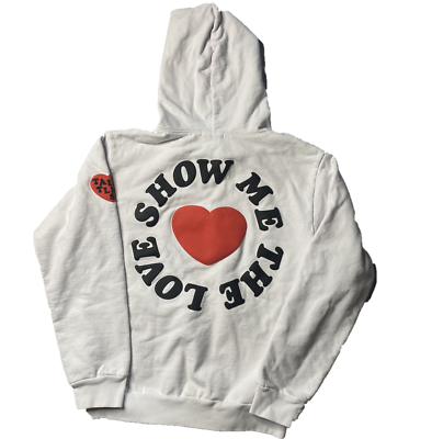 TALENTLESS White Pullover Hoodie for Girls size SMALL