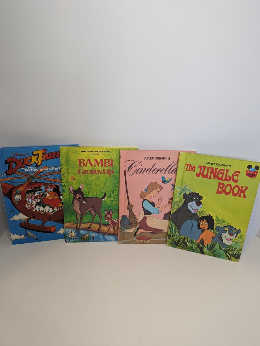 Vintage Disney's Wonderful World Of Reading Books Set Of 4 | eBay