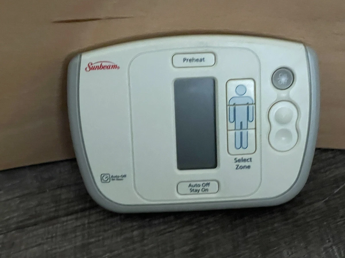 Sunbeam Remote Control for Heated Mattress Pad Wireless L85B. Tested | eBay